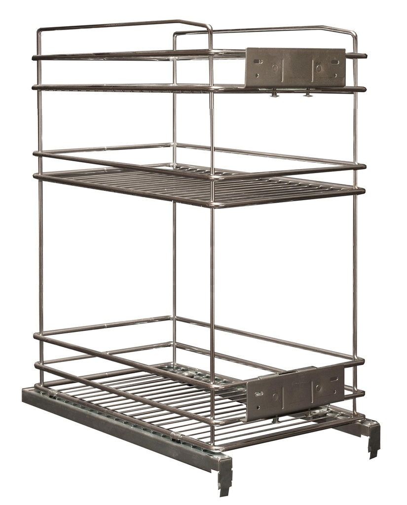 [[70730BV80CRB]  ] BOTELLERO VERDULERO H-80 (3P) 30 CROMO P/GUIA HETTICH